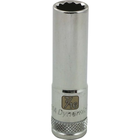 Dynamic 3/8" Drive, 7/16" SAE Socket, 12 Points D009614